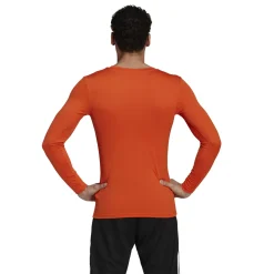 adidas Team Ondershirt Lange Mouwen Oranje