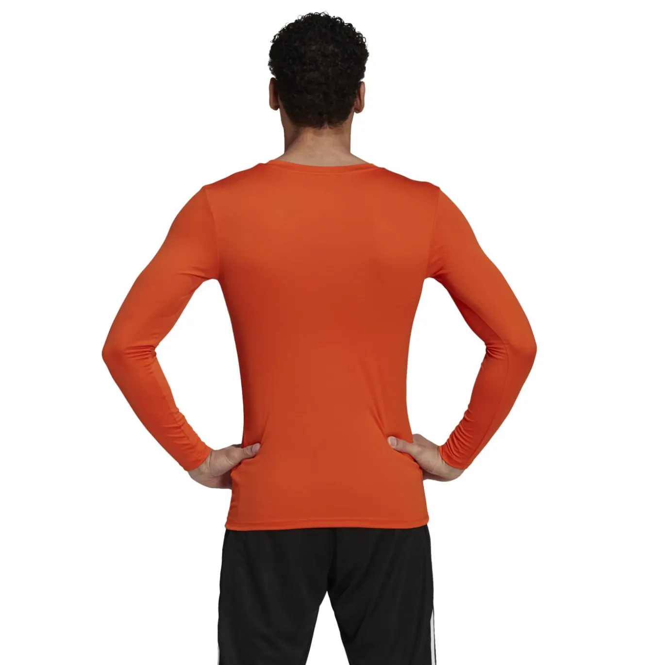 adidas Team Ondershirt Lange Mouwen Oranje