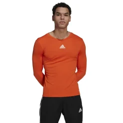 adidas Team Ondershirt Lange Mouwen Oranje