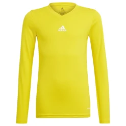 adidas Team Ondershirt Lange Mouwen Kids Geel