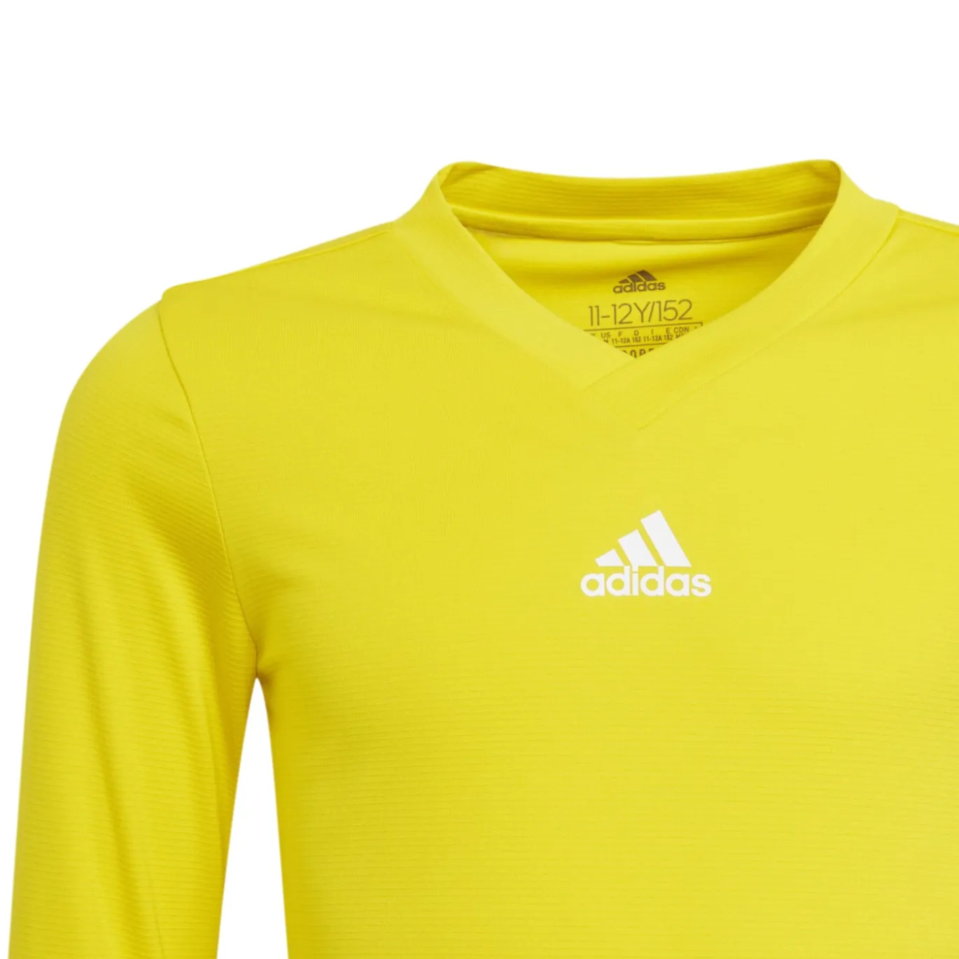 adidas Team Ondershirt Lange Mouwen Kids Geel