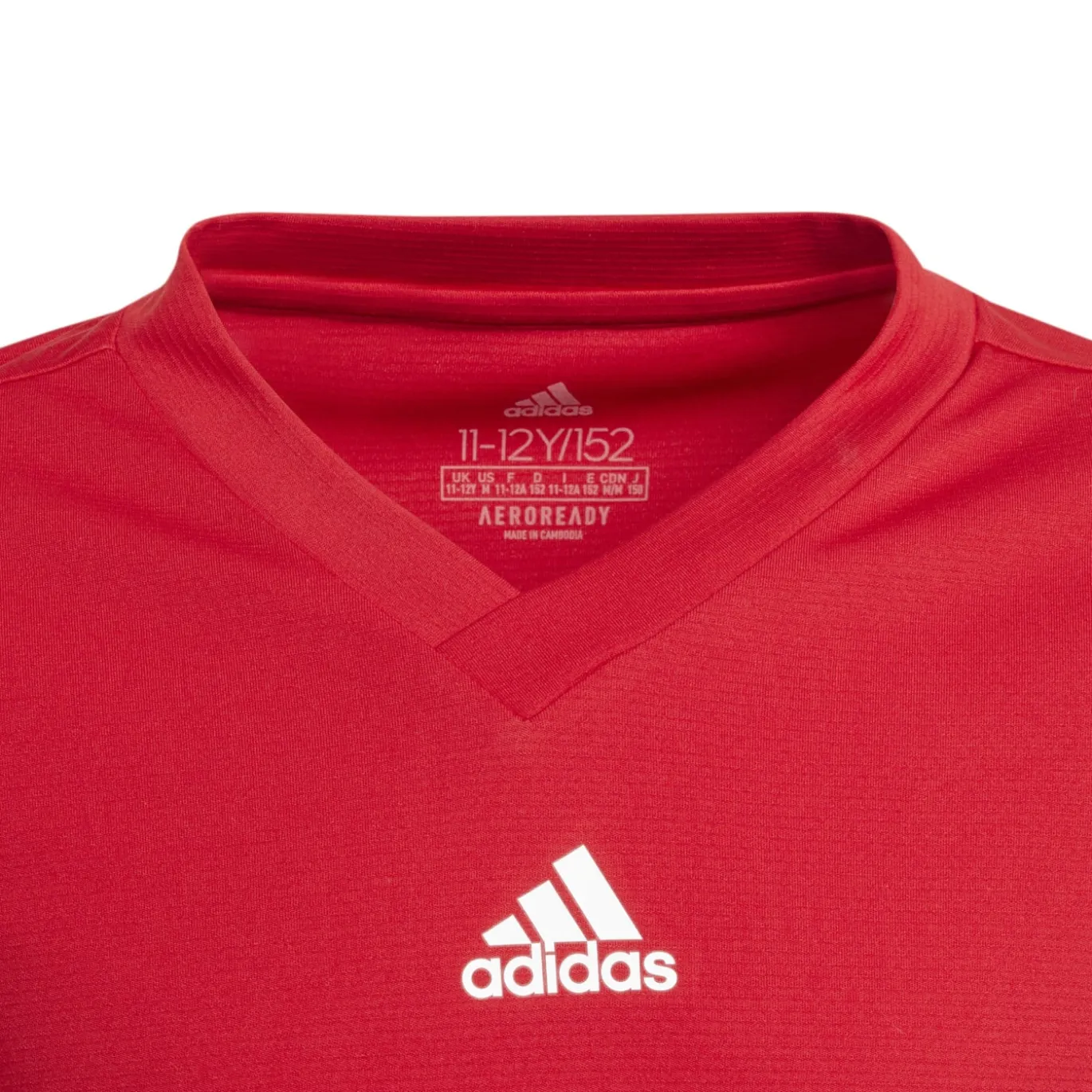 adidas Team Ondershirt Lange Mouwen Kids Rood
