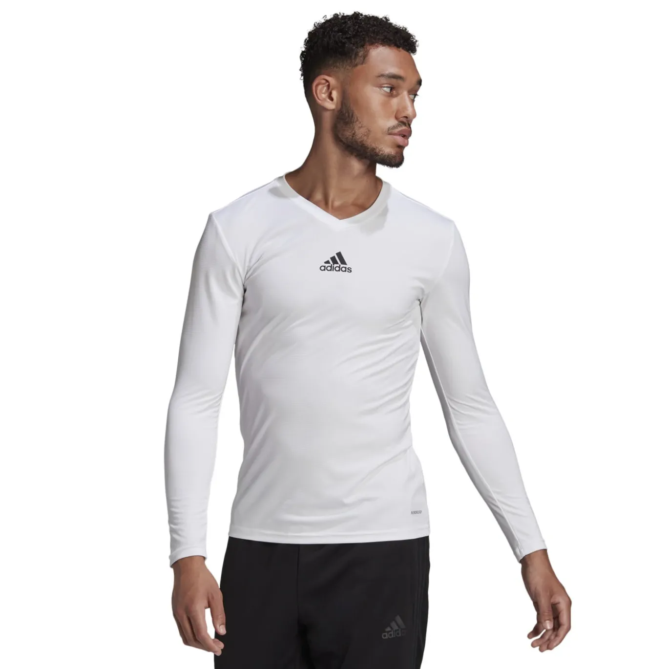 adidas Team Ondershirt Lange Mouwen Wit