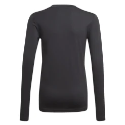 adidas Team Ondershirt Lange Mouwen Kids Zwart