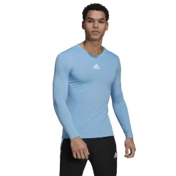 adidas Team Ondershirt Lichtblauw