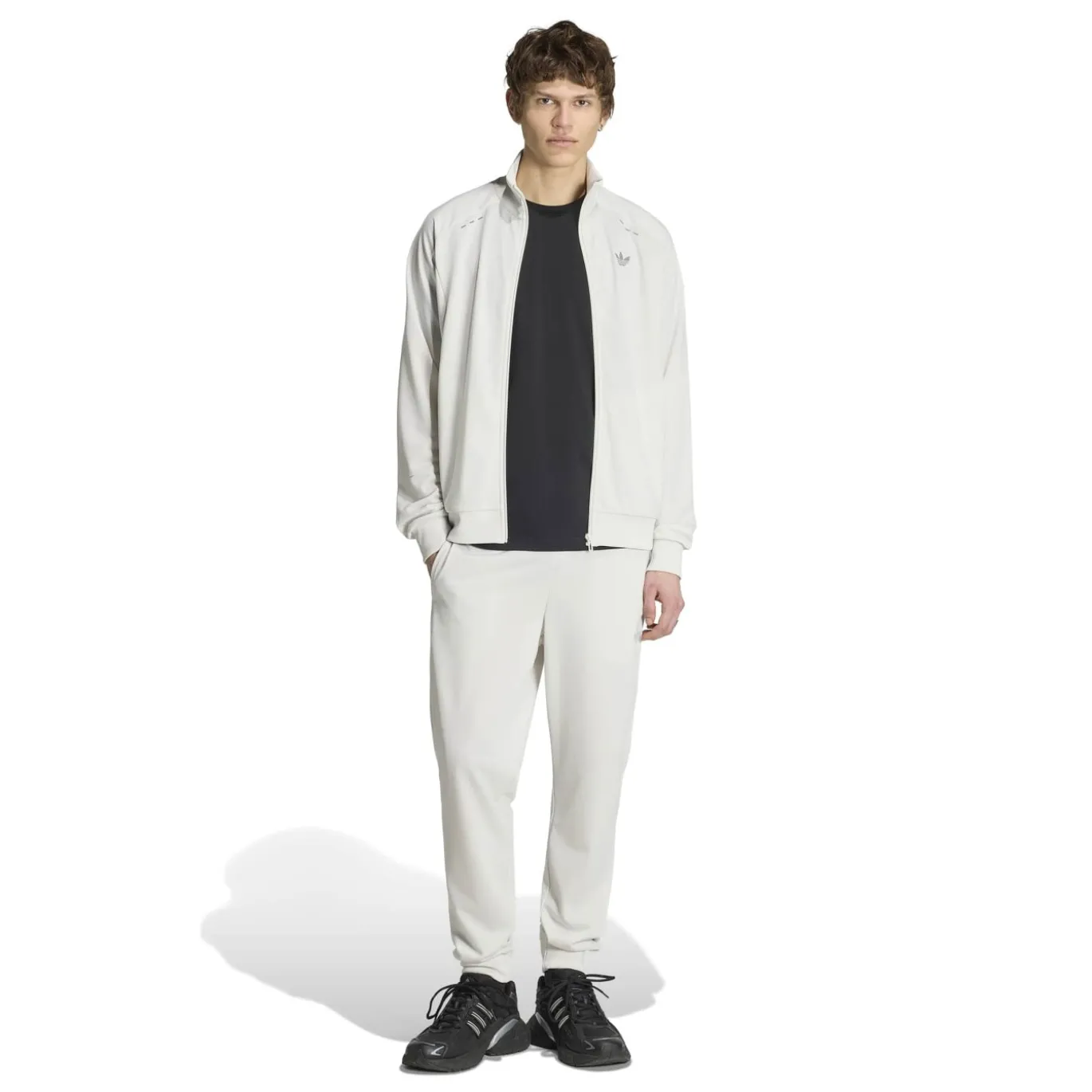 adidas Tech Essential Trainingspak Lichtgrijs Zilver