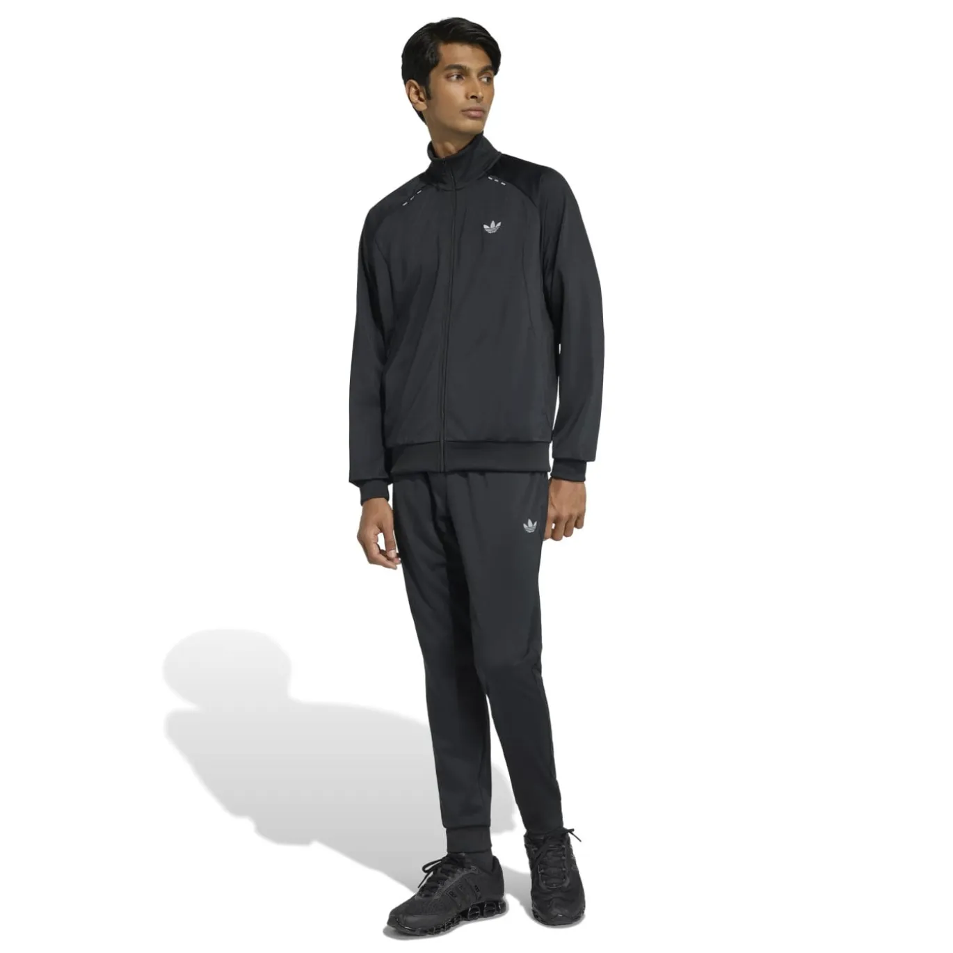 adidas Tech Essential Trainingspak Zwart Wit