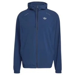 adidas Tech Essential Woven Trainingsjack Donkerblauw Zilver