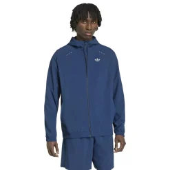 adidas Tech Essential Woven Trainingspak Donkerblauw Zilver