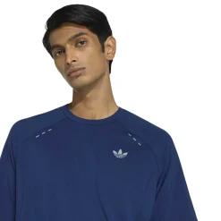 adidas Tech Essential Woven Zomerset Donkerblauw Zilver