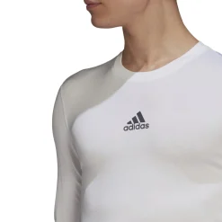 adidas TechFit Ondershirt Lange Mouwen Wit