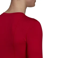 adidas TechFit Ondershirt Lange Mouwen Rood