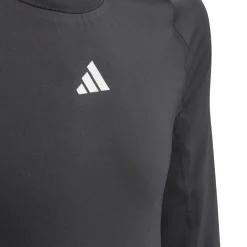 adidas Techfit Ondershirt Lange Mouwen Kids Zwart