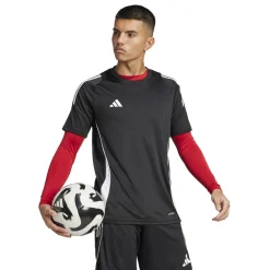 adidas Techfit Ondershirt Lange Mouwen Rood Wit