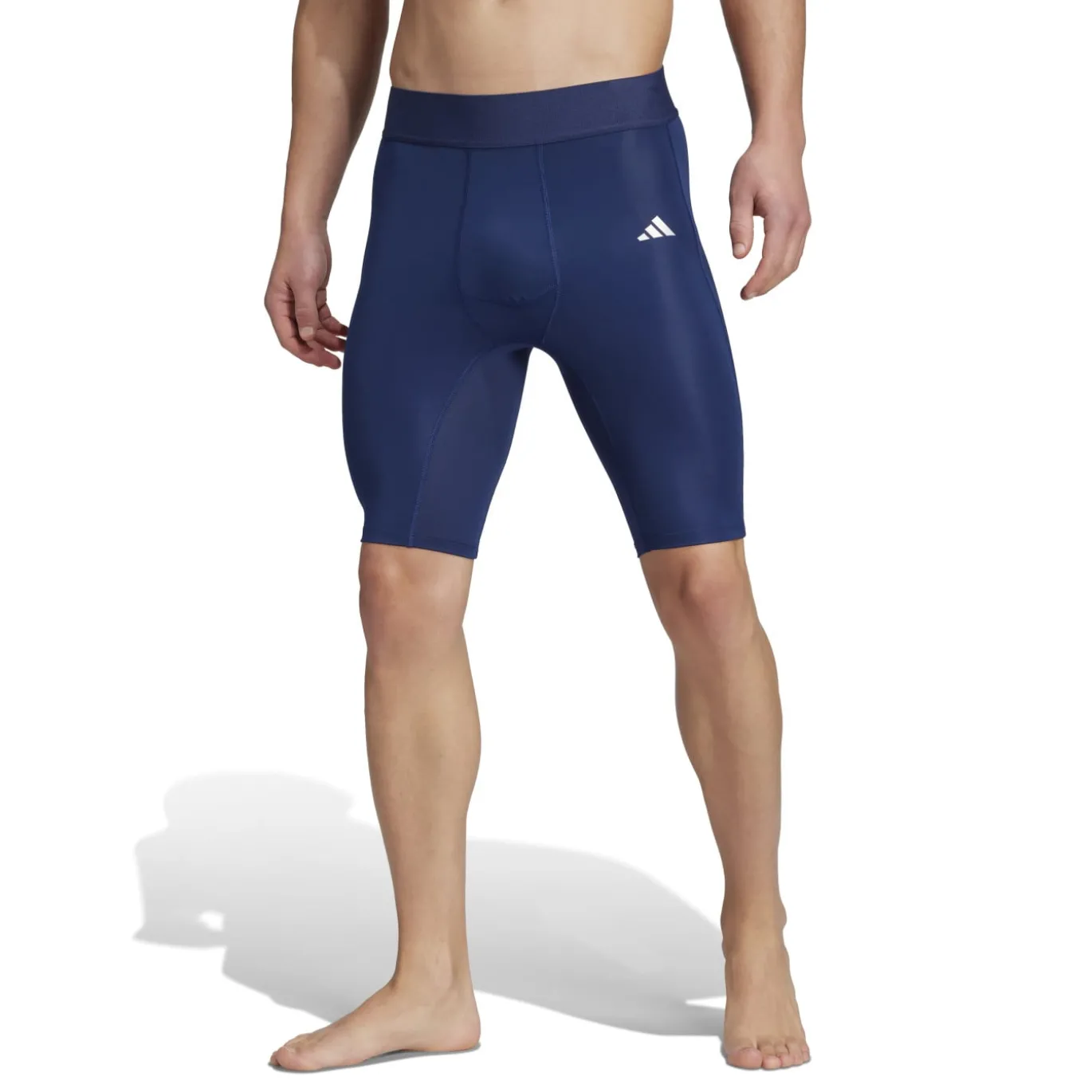 adidas Techfit Slidingbroekje Donkerblauw Wit Zwart