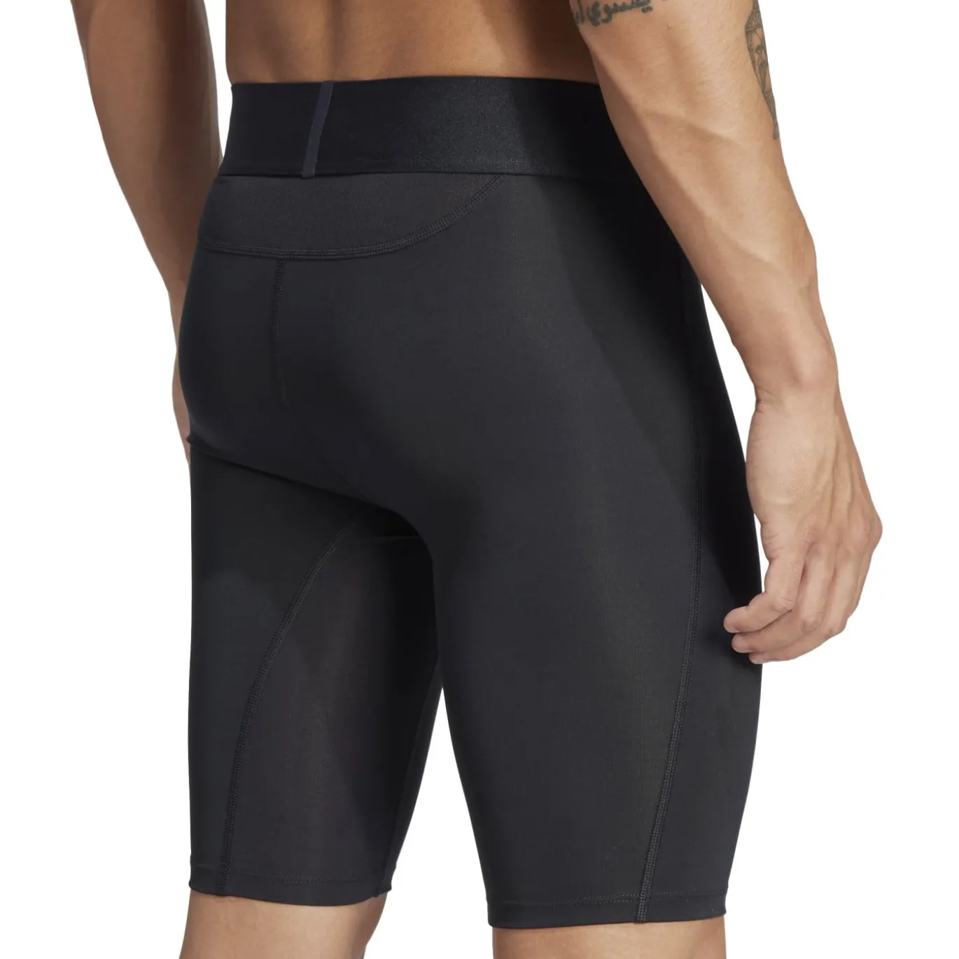 adidas Techfit Slidingbroekje Zwart Wit