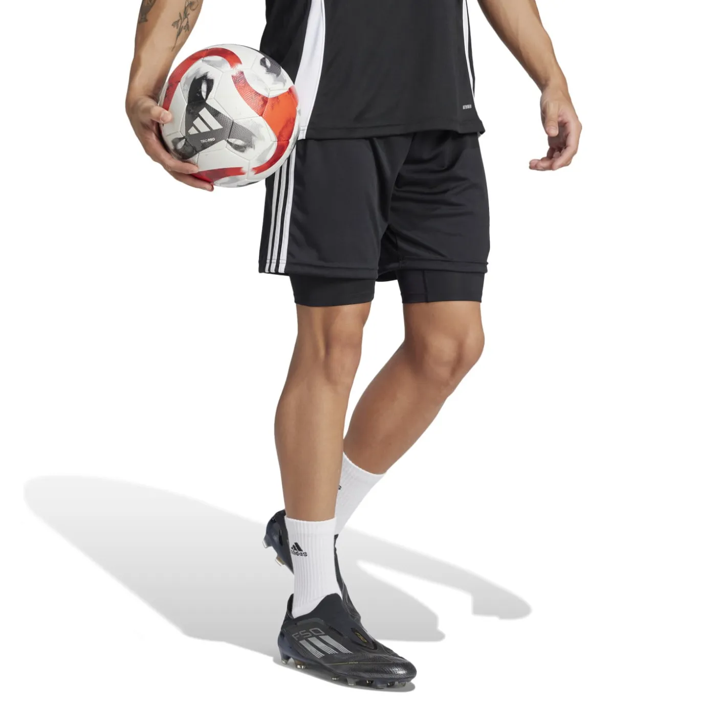 adidas Techfit Slidingbroekje Zwart Wit