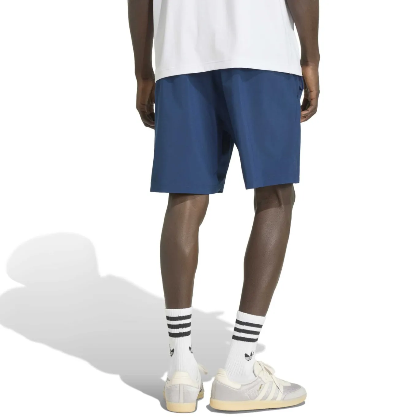adidas Tech Trefoil Essential Woven Trainingsbroekje Donkerblauw
