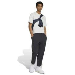 adidas Tech Trefoil Essential T-Shirt Lichtgrijs Zilver