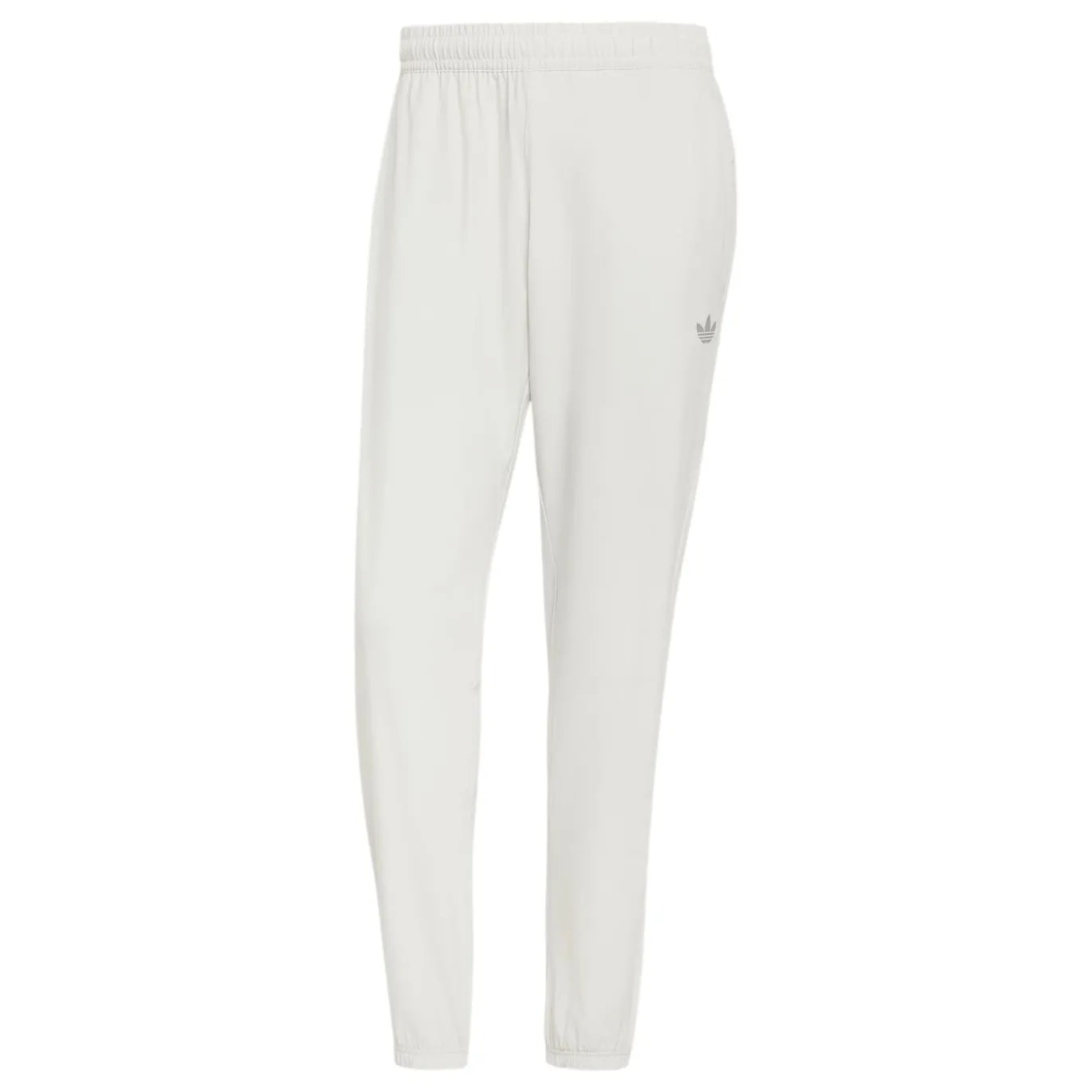 adidas Tech Trefoil Essential Woven Trainingsbroek Lichtgrijs Zilver