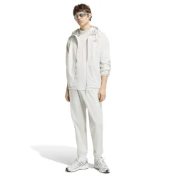 adidas Tech Trefoil Essential Woven Trainingsbroek Lichtgrijs Zilver