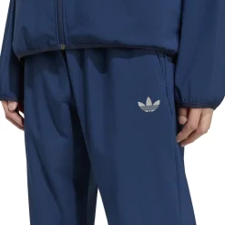 adidas Tech Trefoil Essential Woven Trainingsbroek Donkerblauw Zilver