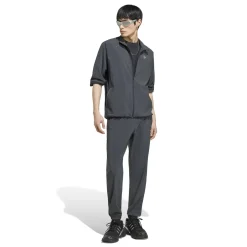 adidas Tech Trefoil Essential Woven Trainingsbroek Donkergrijs Zilver