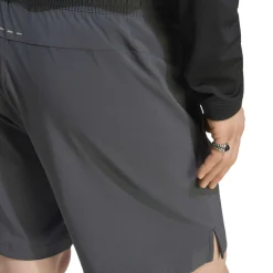 adidas Tech Trefoil Essential Woven Trainingsbroekje Donkergrijs Zilver
