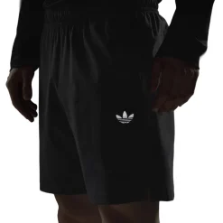 adidas Tech Trefoil Essential Woven Trainingsbroekje Donkergrijs Zilver