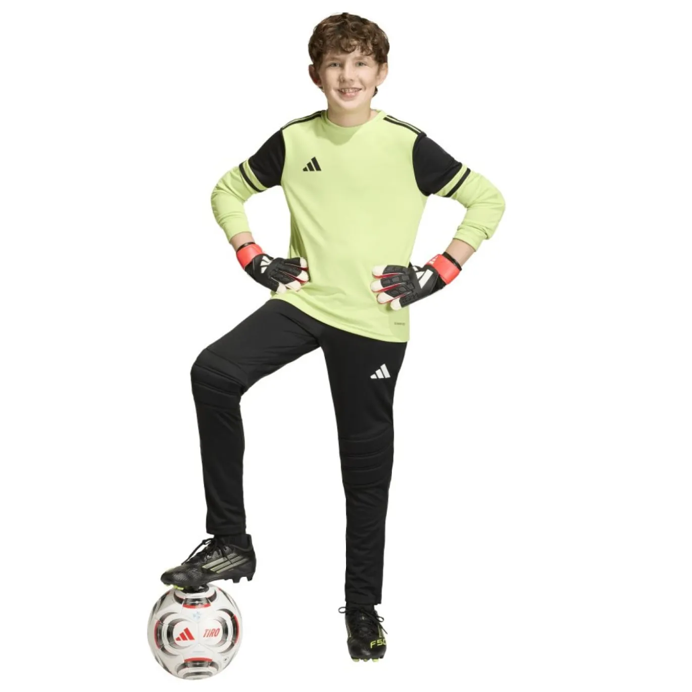 adidas Tierro 26 Keepersbroek Kids Zwart
