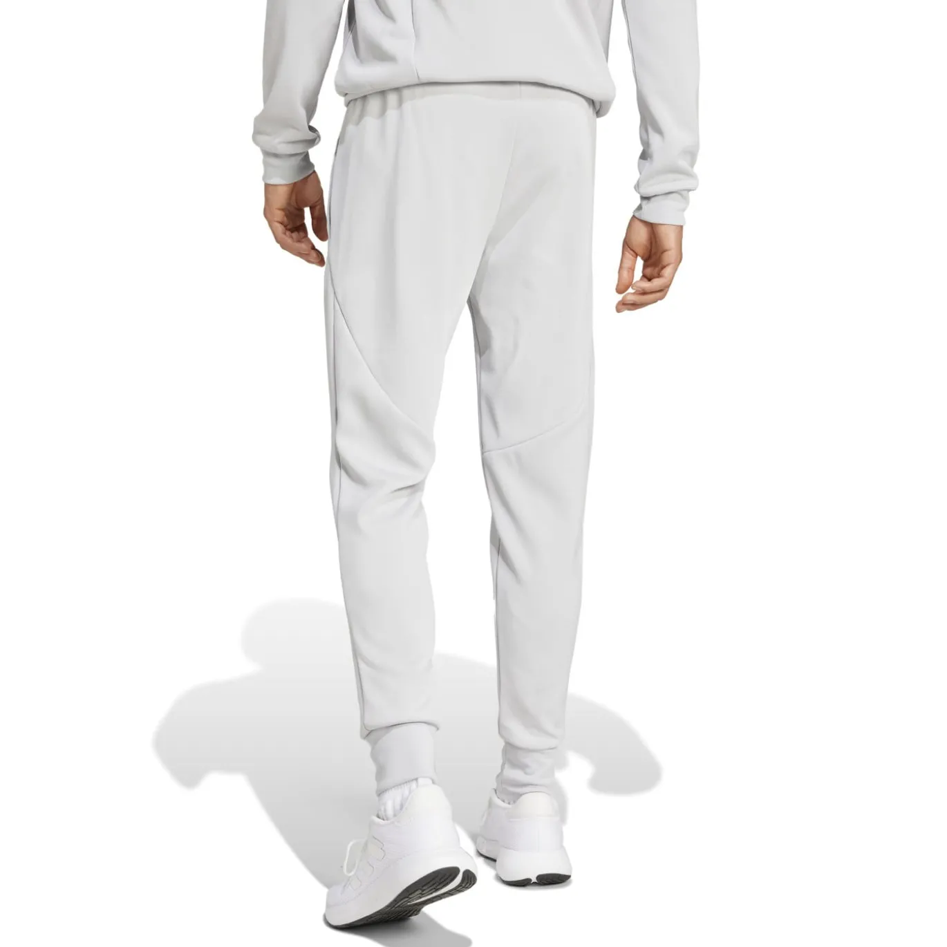 adidas Tiro 25 Casual Trainingspak Full-Zip Hooded Lichtgrijs Wit