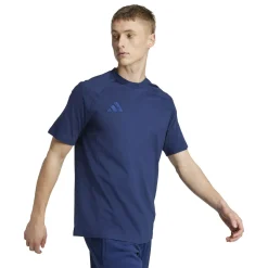 adidas Tiro 25 Casual T-Shirt Donkerblauw