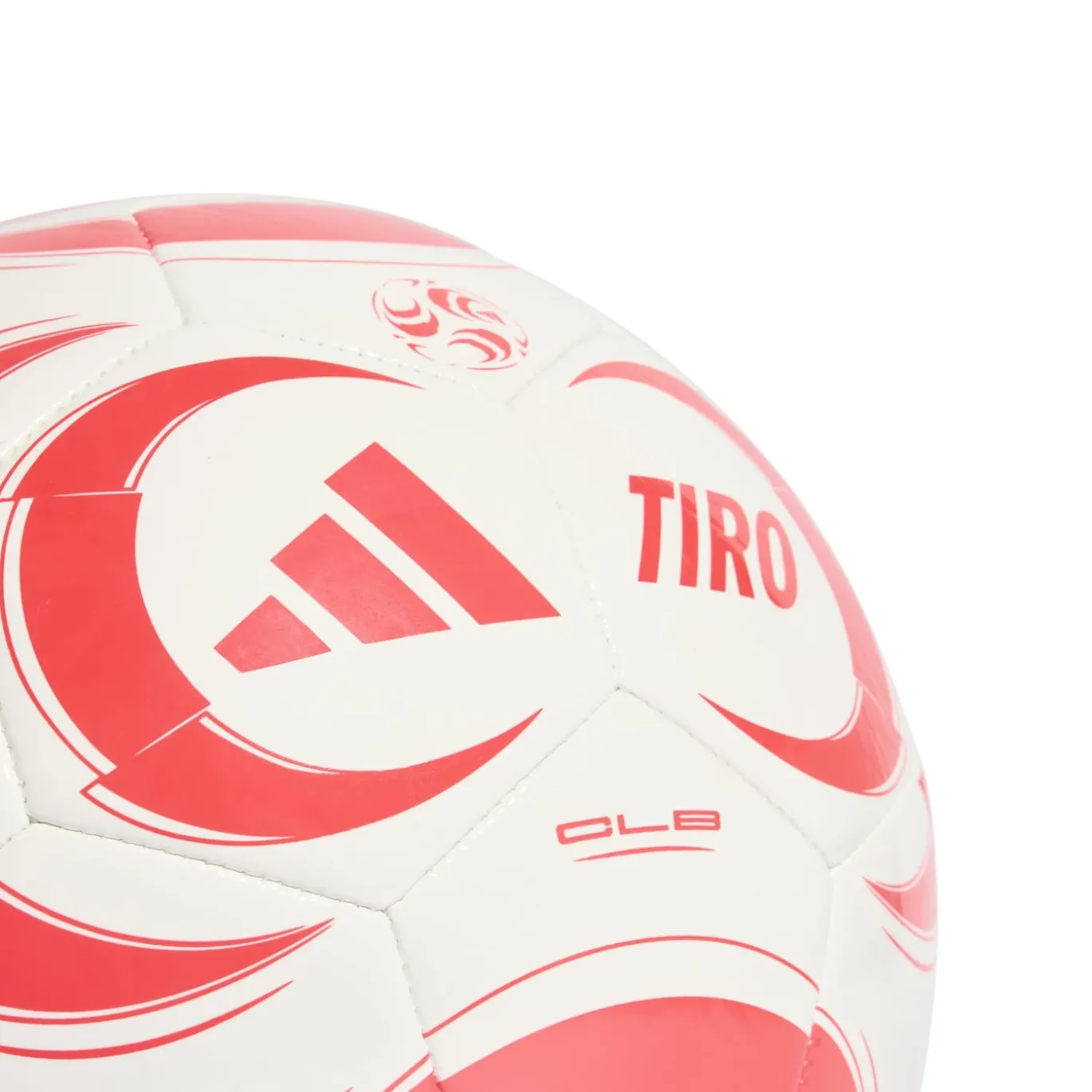 adidas Tiro Club Voetbal Maat 3-4-5 Wit Rood