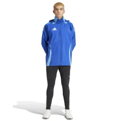 adidas Tiro 24 Competition Allweather Jas Blauw Lichtblauw