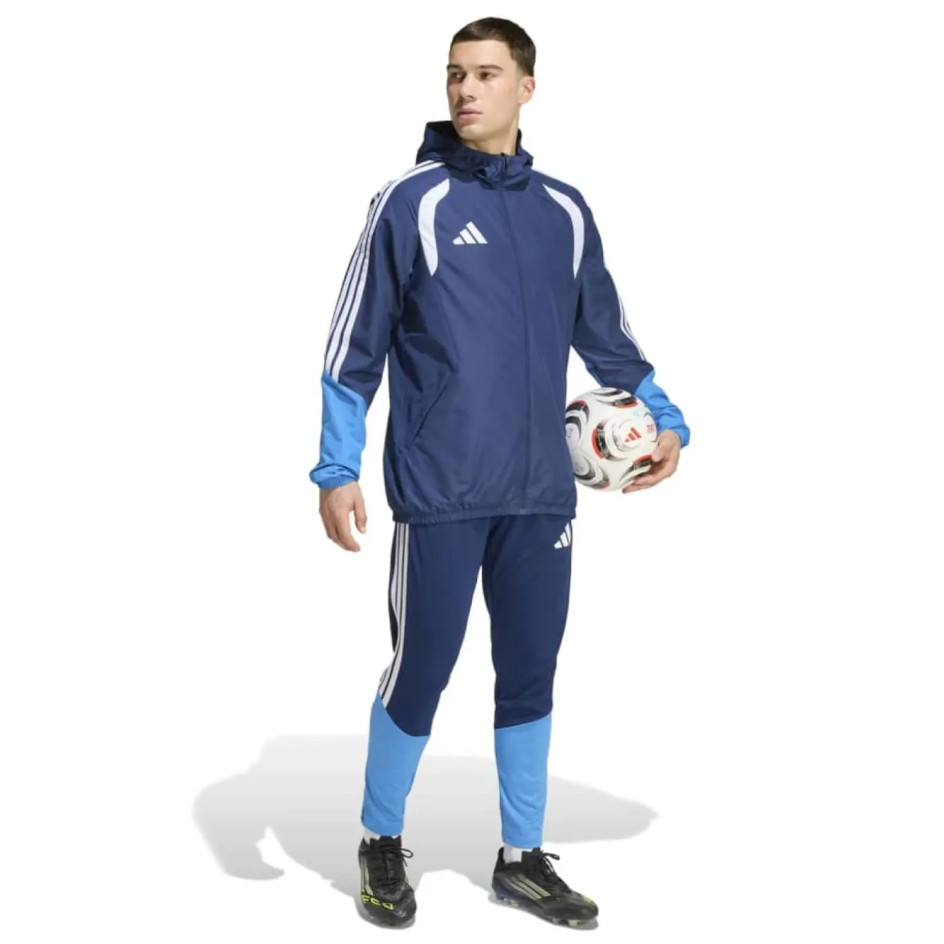 adidas Tiro 26 Competition Allweather Jack Donkerblauw Blauw