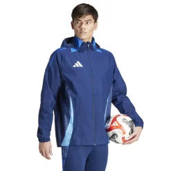 adidas Tiro 24 Competition Allweather Jas Donkerblauw Blauw
