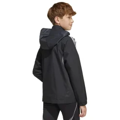 adidas Tiro 25 Competition Allweather Jacket Kids Zwart Grijs