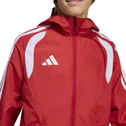 adidas Tiro 26 Competition Allweather Jack Kids Rood Wit