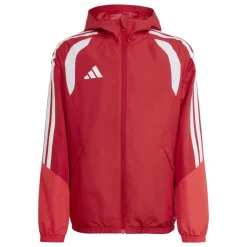 adidas Tiro 26 Competition Allweather Jack Kids Rood Wit