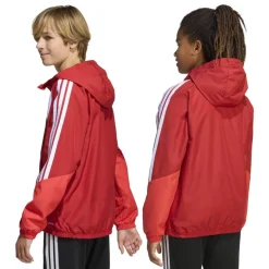 adidas Tiro 26 Competition Allweather Jack Kids Rood Wit