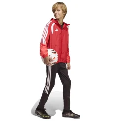 adidas Tiro 26 Competition Allweather Jack Kids Rood Wit