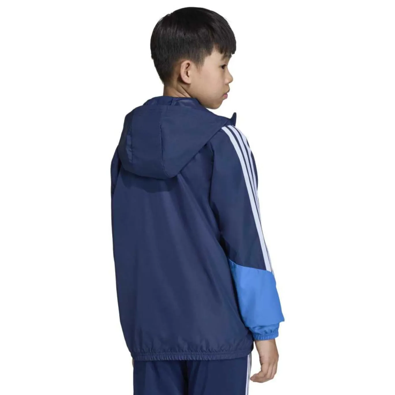 adidas Tiro 26 Competition Allweather Jack Kids Donkerblauw Blauw