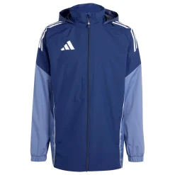 adidas Tiro 25 Competition Allweather Jack Donkerblauw Lichtblauw