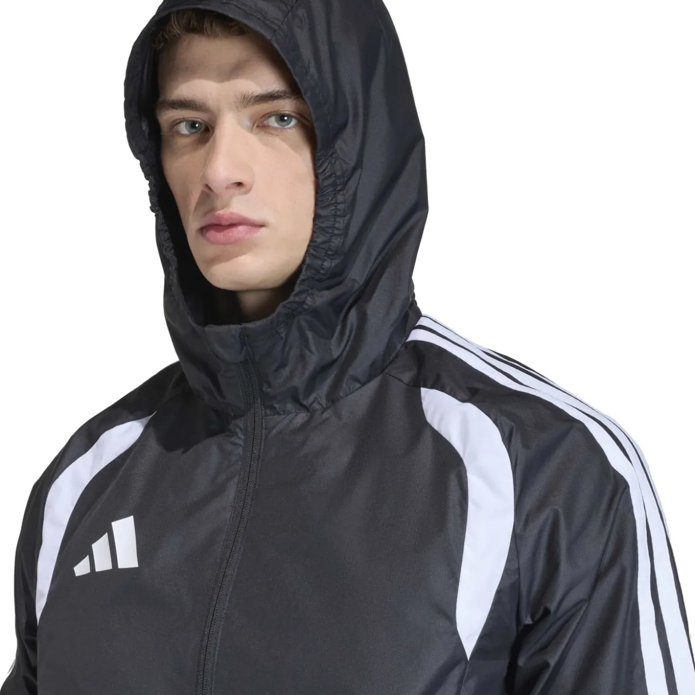adidas Tiro 26 Competition Allweather Jack Zwart Grijs