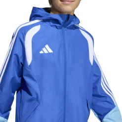 adidas Tiro 26 Competition Allweather Jack Kids Blauw Lichtblauw