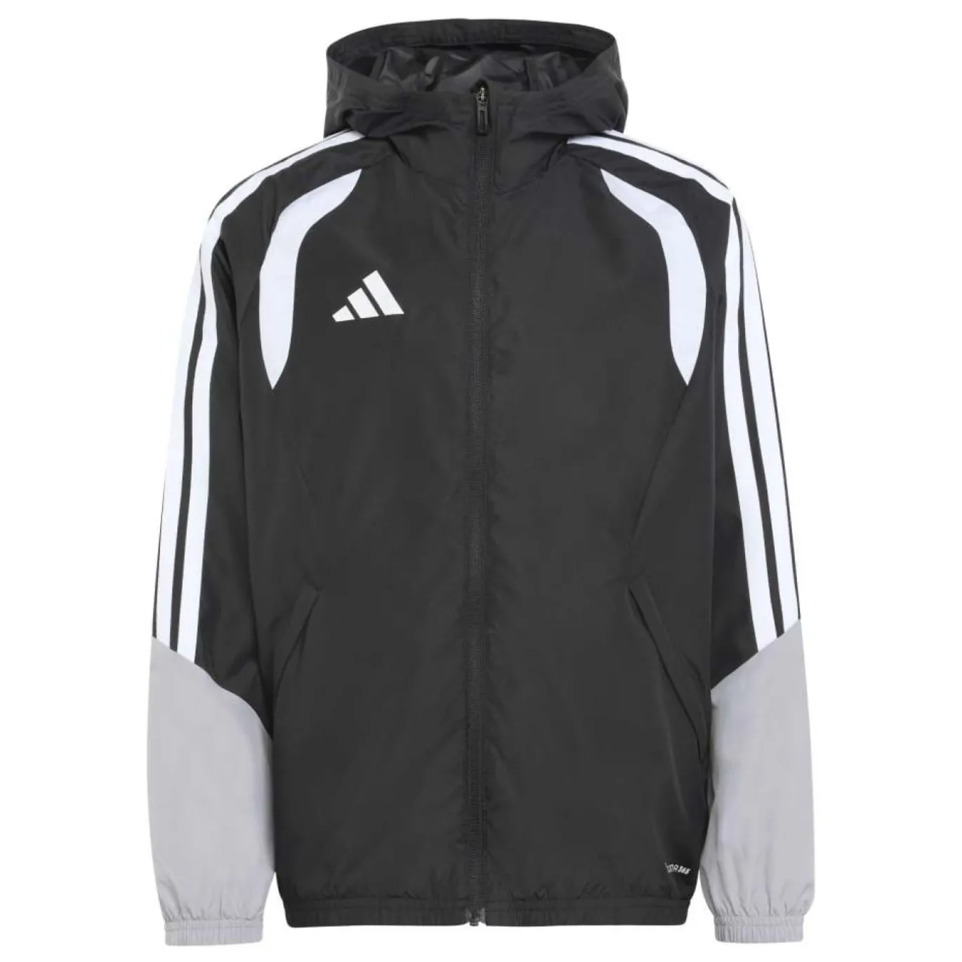 adidas Tiro 26 Competition Allweather Jack Kids Zwart Grijs
