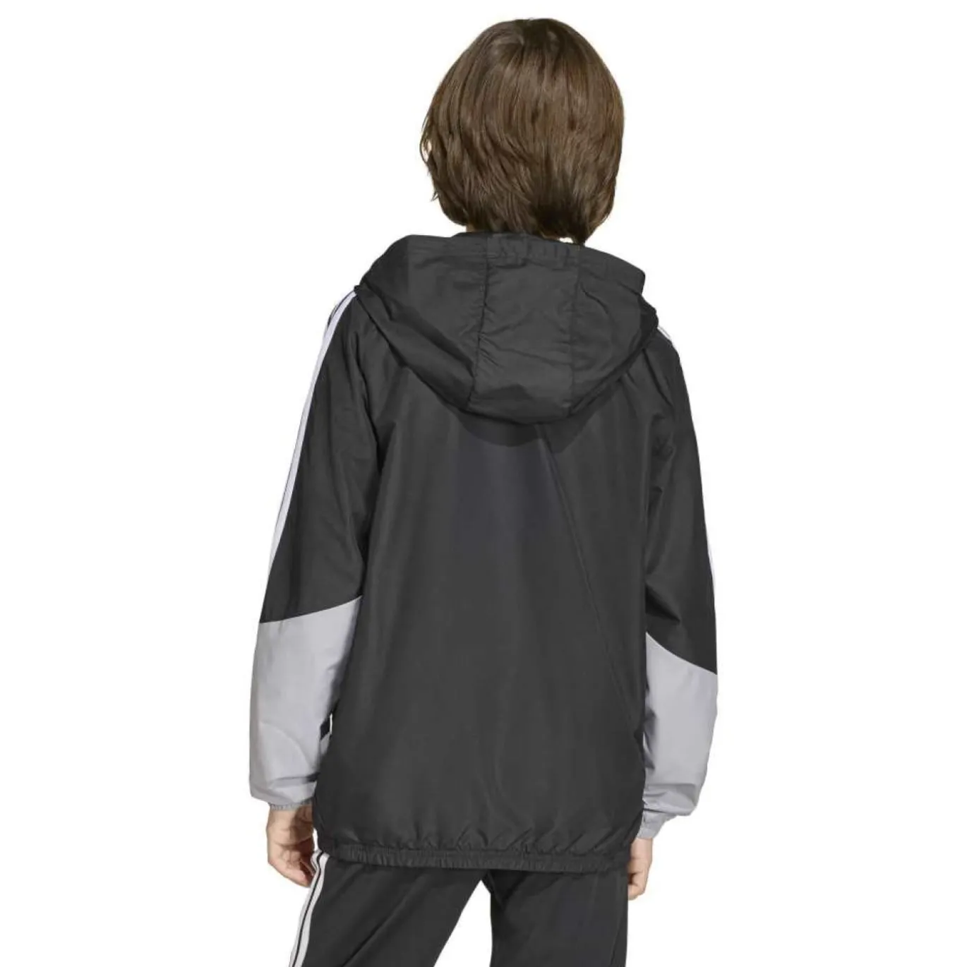 adidas Tiro 26 Competition Allweather Jack Kids Zwart Grijs