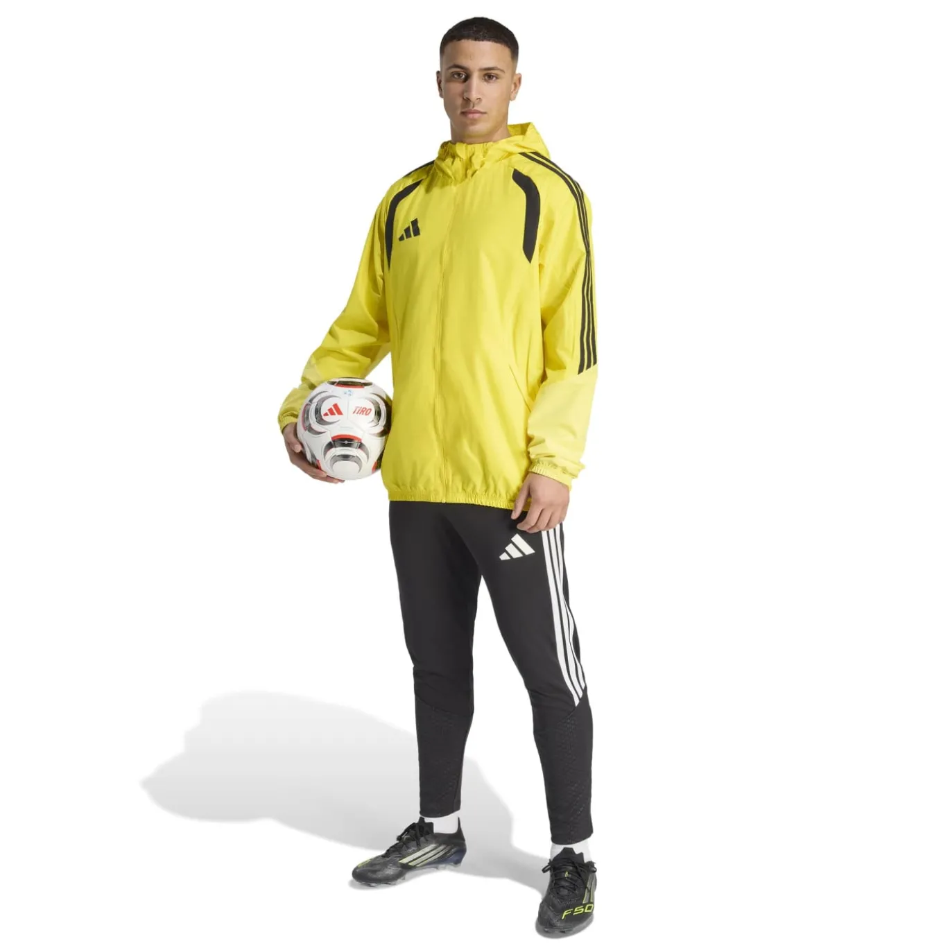 adidas Tiro 26 Competition Allweather Trainingsjack Geel Lichtgeel
