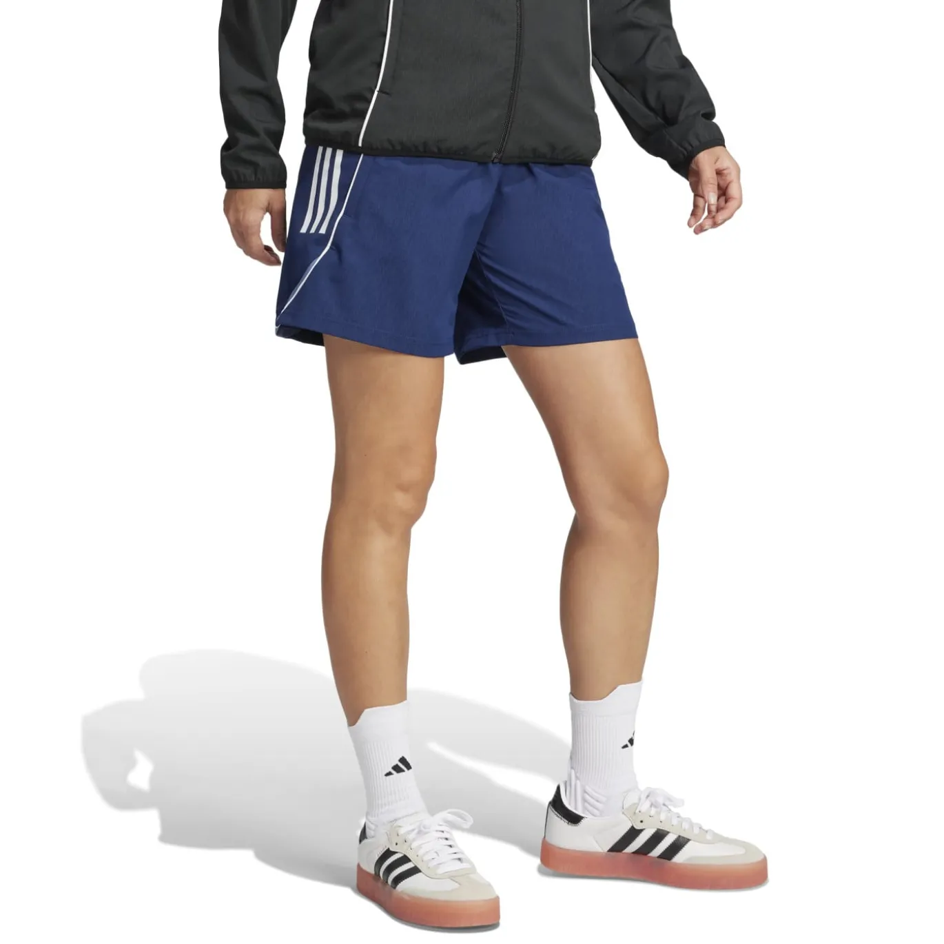 adidas Tiro 25 Competition Downtime Broekje Dames Donkerblauw Lichtblauw