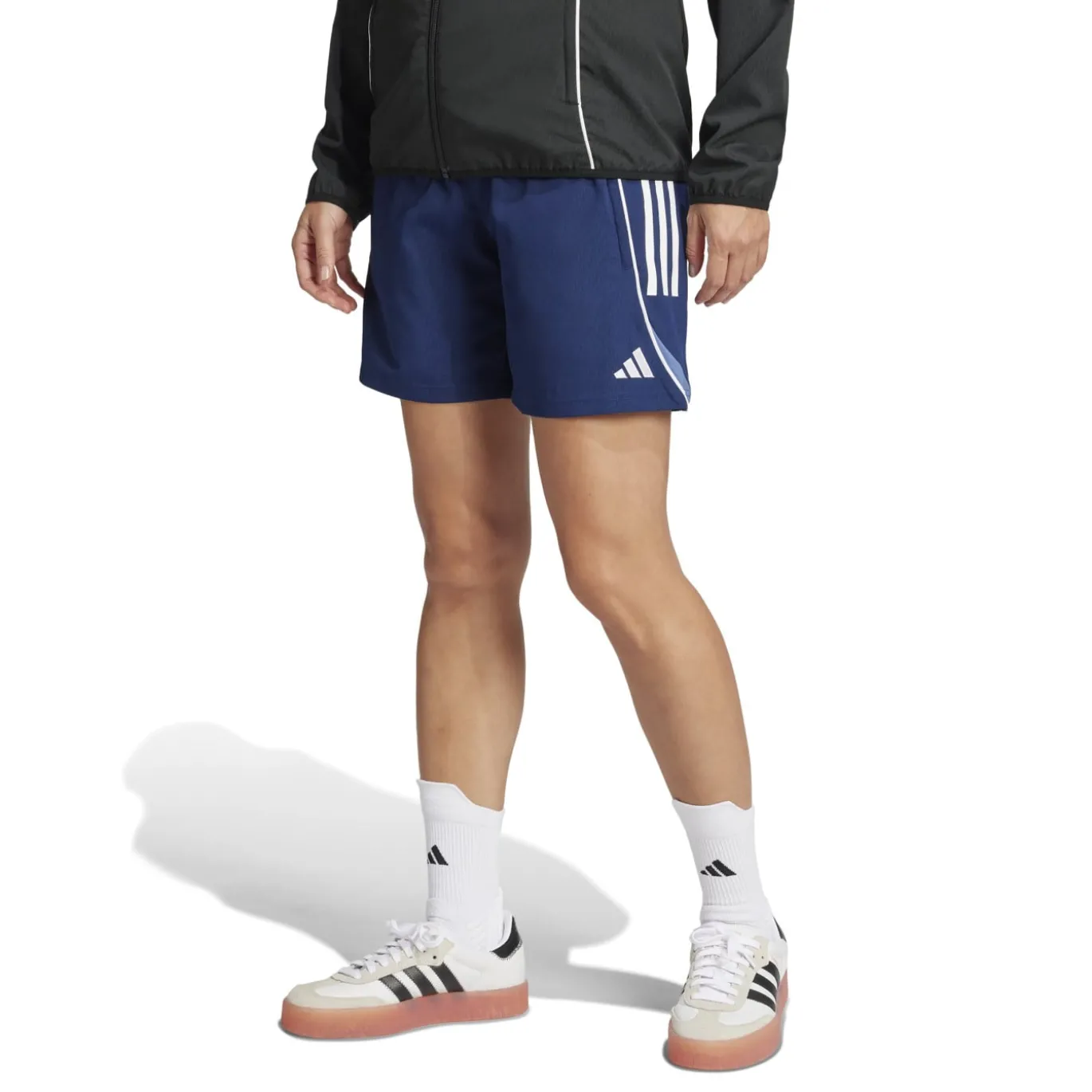 adidas Tiro 25 Competition Downtime Broekje Dames Donkerblauw Lichtblauw